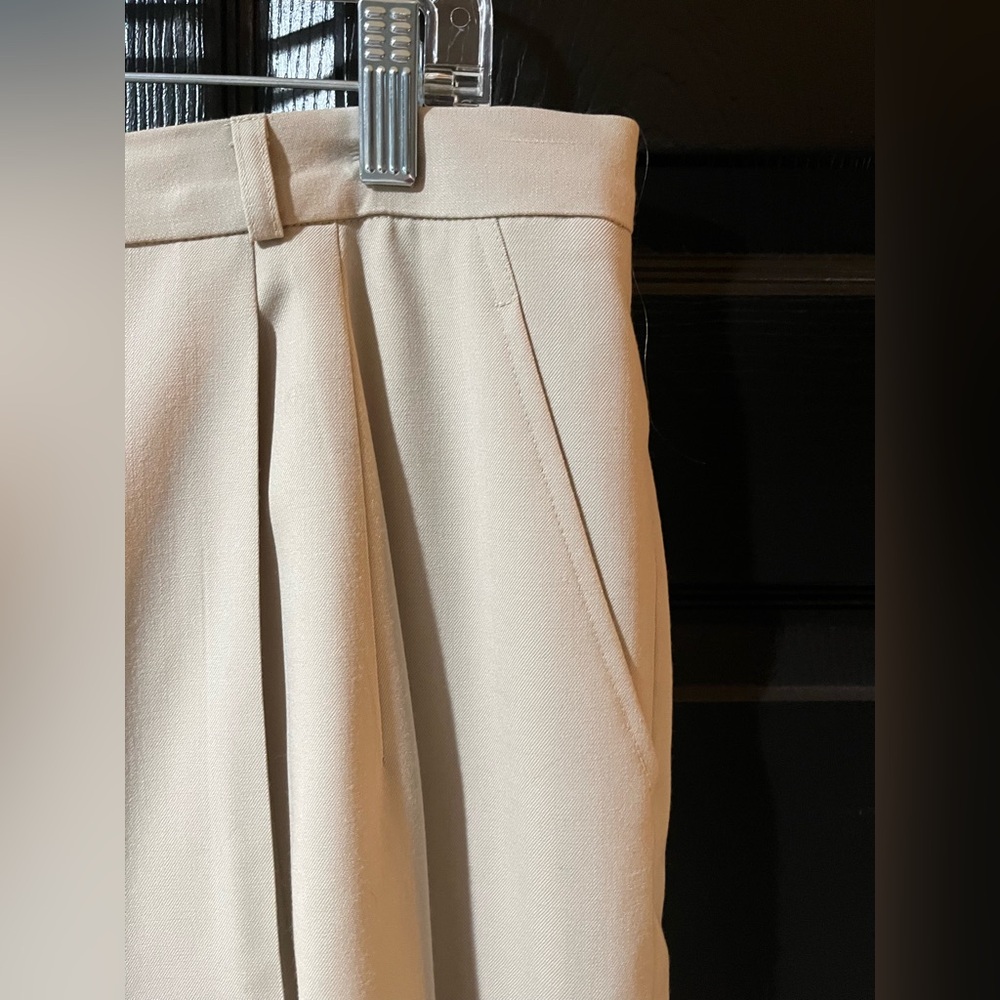 Talbots Classic Cream Women's Trousers - Picture 3 of 9